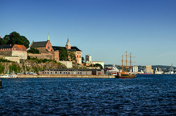 istock Fortress on the sea shore. 515854950