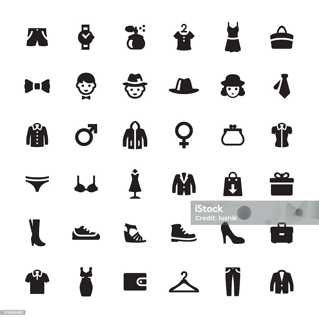 Department Store Vector Symbols And Icons Stock Illustration - Download ...