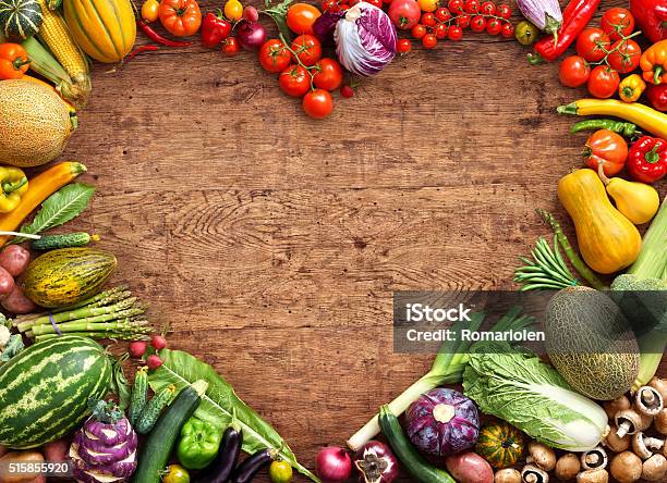 Heart Shaped Food Stock Photo - Download Image Now - Heart Shape, Food, Vegetable