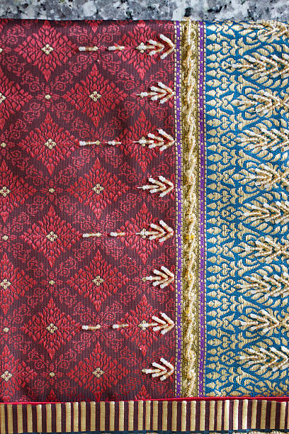 istock Patter of Thai native cloth,lai thai cloth 515856050