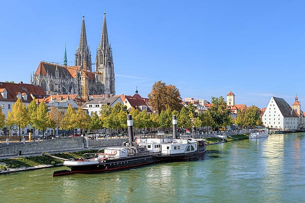 istock View from Danube on Regensburg Old Town with Cathedral, Germany 515856880