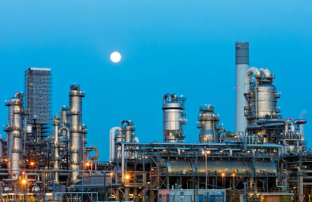 istock Petrochemical Plant At Dusk 515858766