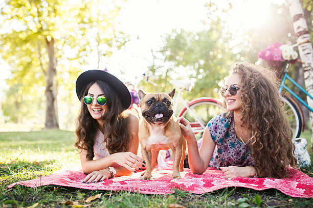 istock Two best friends and cute dog 515860022