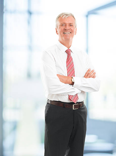istock Senior businessman portrait 515861757