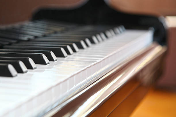 istock Close-up of piano keys 515862557