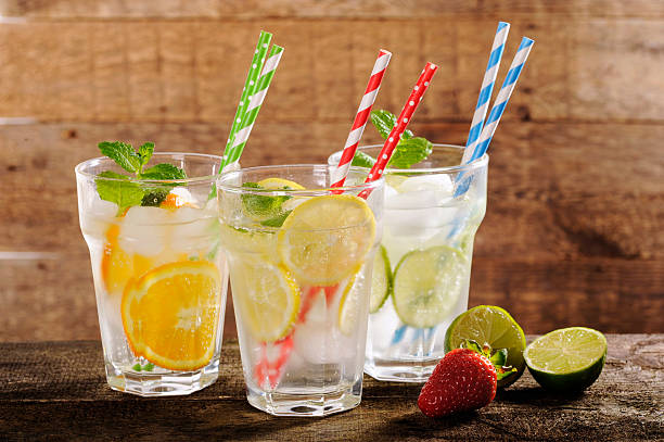 istock fresh lemonades with fruits 515863410