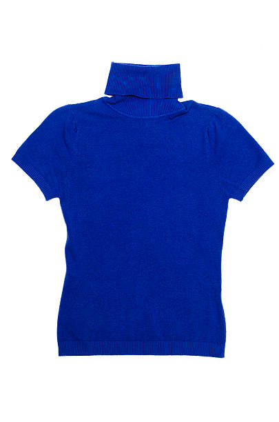 istock blue turtleneck sleeveless isolated on white 515864664