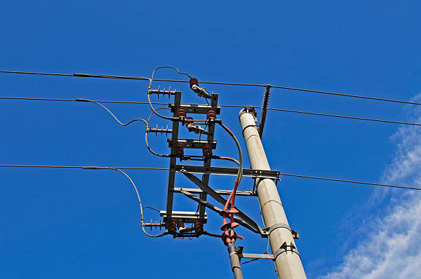 istock Telephone poles and wires 515864689