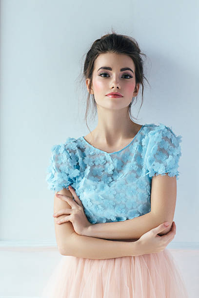 istock Young beautiful ballerina 515884494