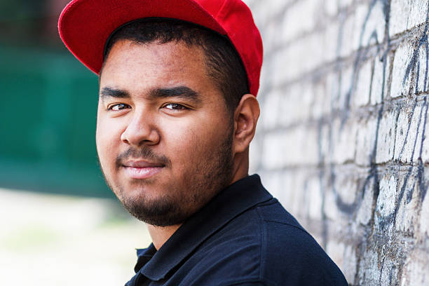 istock Portrait of young rapper 515885256