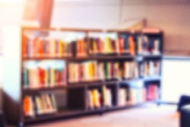istock Blur image of Book shelf Knowledge and Research in Education 515894948