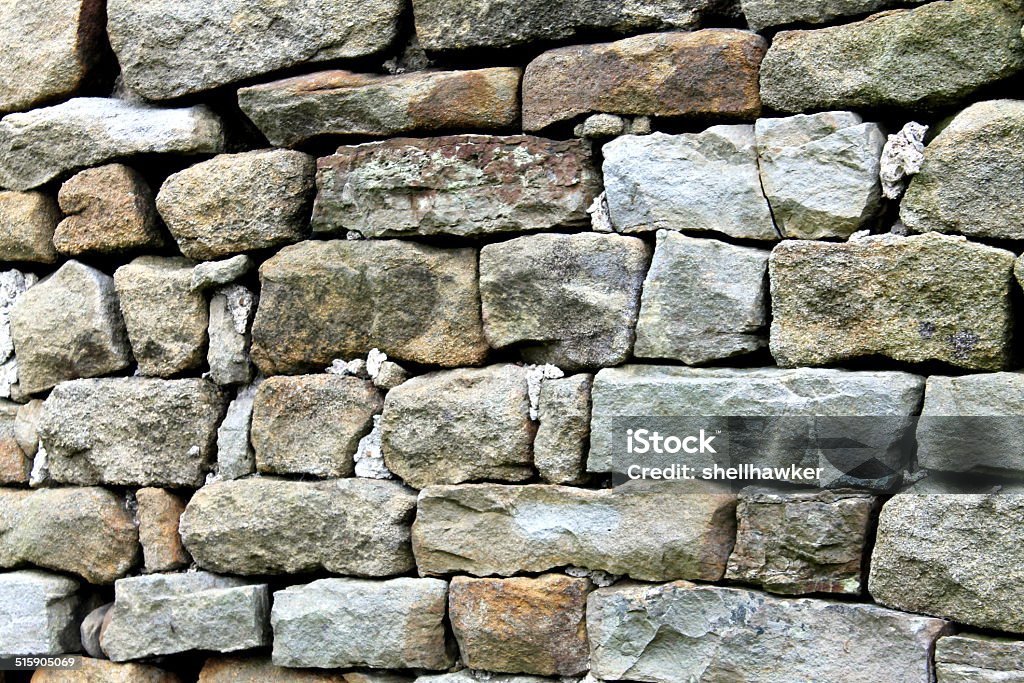 Full screen dry stone wall section, West Yorkshire, England Dry stone wall section, West Yorkshire, England Agricultural Field Stock Photo