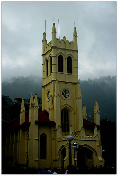 istock Old church in Shimla 515907689