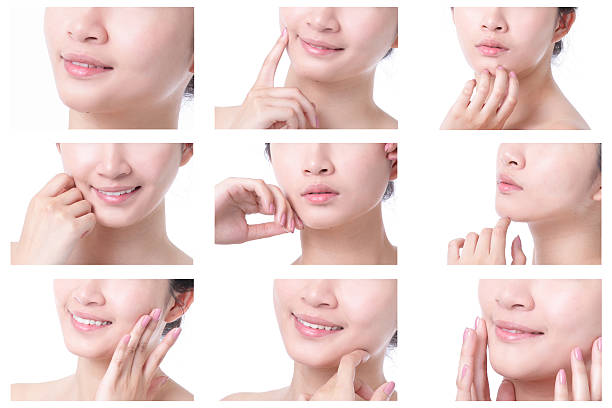 istock Young woman mouth close up 515907693