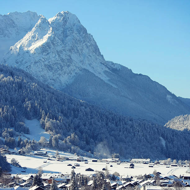 istock Mountain Zugspitze and idyllic Garmisch-Partenkirchen 515908429
