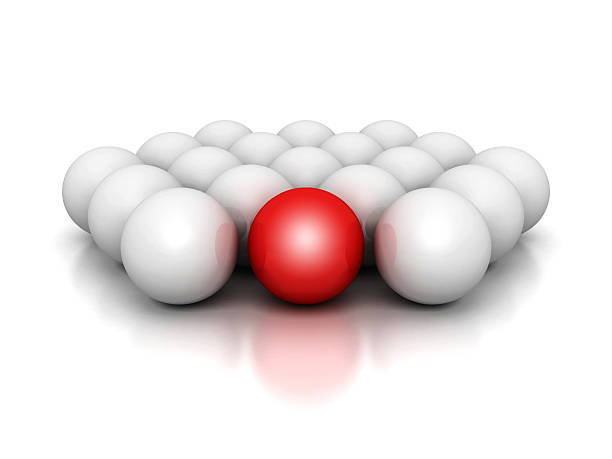 istock leadership concept red leader sphere of white crowd 515909359
