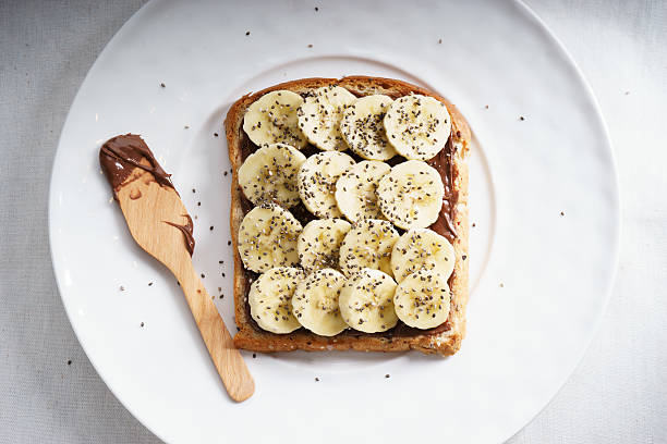 istock banana and chia seeds toast 515915544