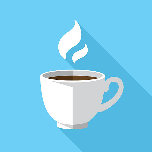コーヒーのアイコン - tea cup illustrations点のイラスト素材／クリップアート素材／マンガ素材／アイコン素材