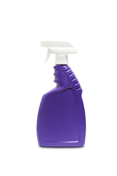 istock Purple Spray Bottle Isolated on White (file includes clipping path) 515919052