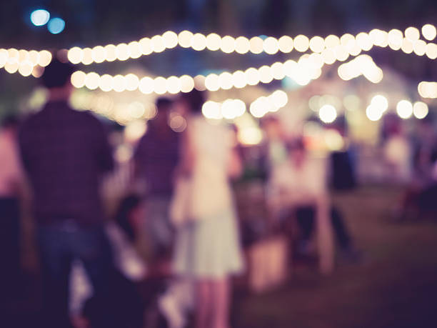 istock Festival Event Party outdoor with Blurred People Background 515920096