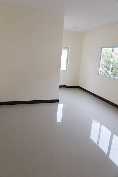 istock room with sliding window and beige tile floor 515920132