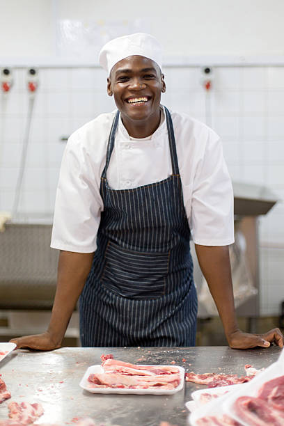 istock african butcher working in butchery 515922008