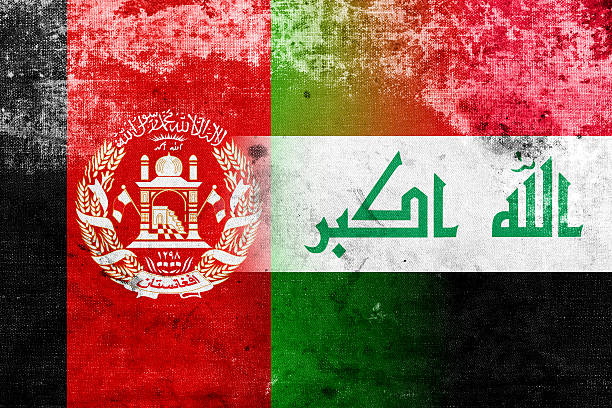 istock Grunge Afghanistan and Iraq Flag 515923673