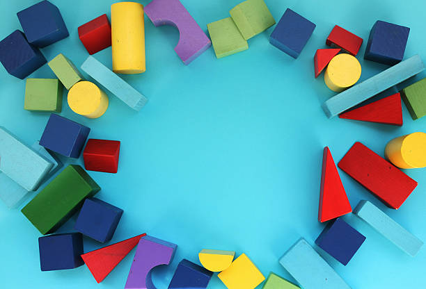istock Background with wooden toys 515924036