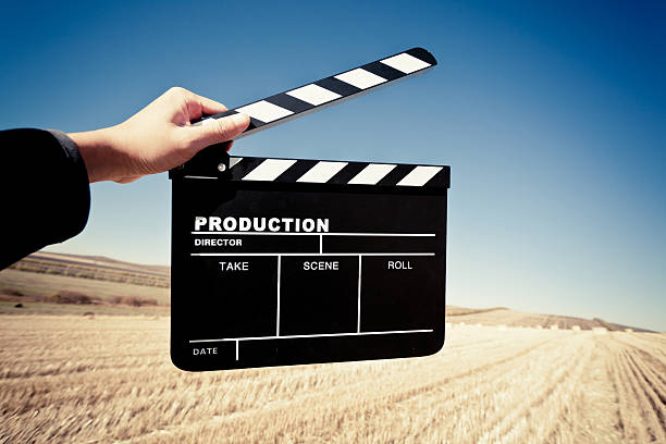istock Hands holding a movie clapboard 515925731