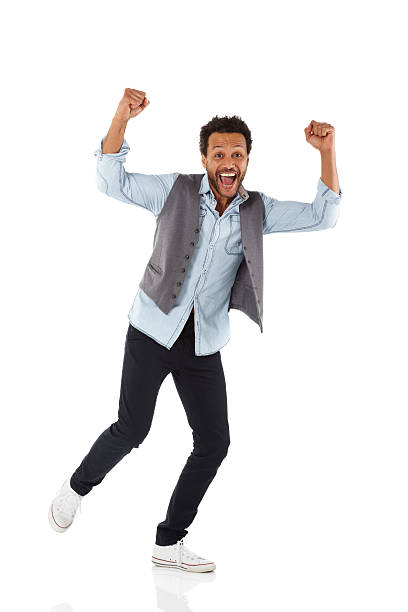 istock Excited man celebrating success 515927209