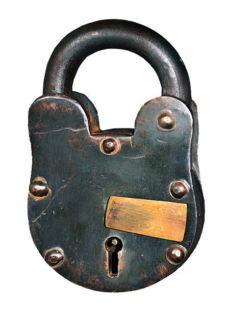 Vintage Lock stock photo