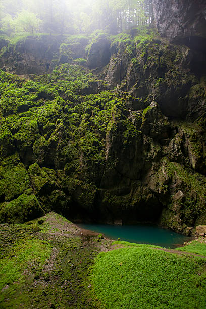 istock Punkva in Macocha, Punkevni cave, Blansko, Czech Republic 515958349