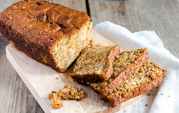 istock Loaf of banana bread 515961529