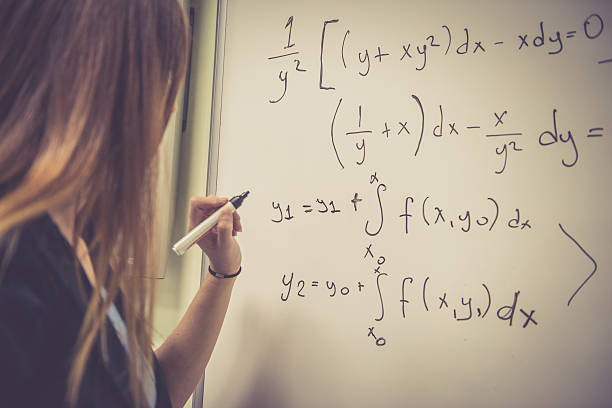 istock Young Woman Doing Math at Secondary School, University, Istanbul, Turkey 515963156