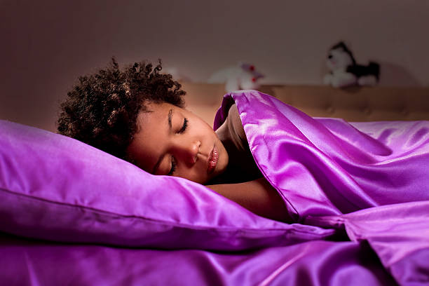 istock Midnight at afro boy's bedroom. 515964810