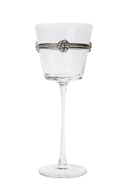 istock vintage wedding wine glass isolated on white 515966804