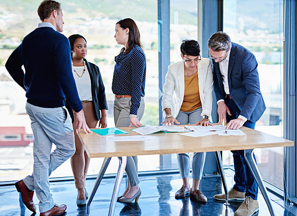 istock It's a busy day in the boardroom 515967360
