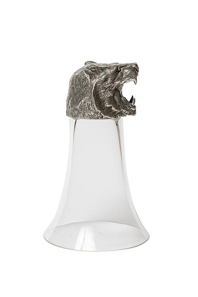 istock unusual glass with a tiger head 515968116