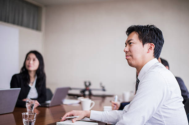 istock Business team having a meeting in conference room 515969440