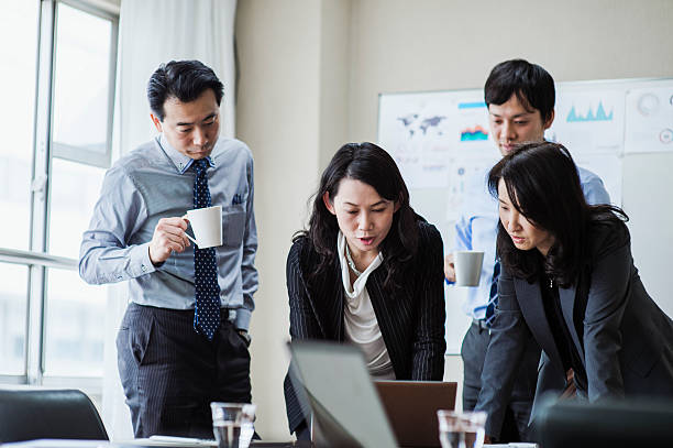 istock Business team having a meeting in conference room 515970272