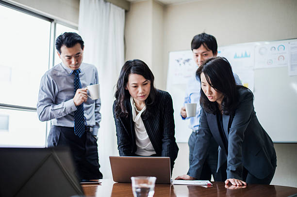 istock Business team having a meeting in conference room 515970440