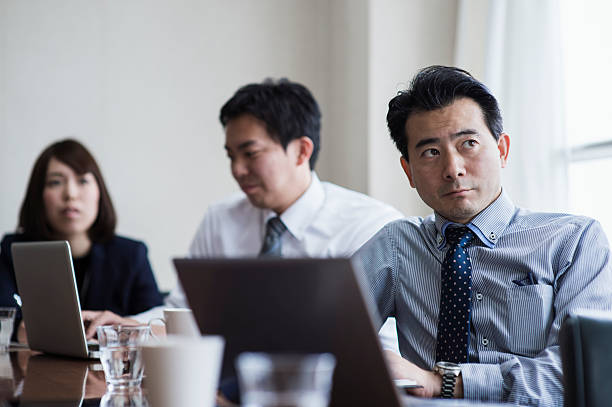 istock Business team having a meeting in conference room 515971712