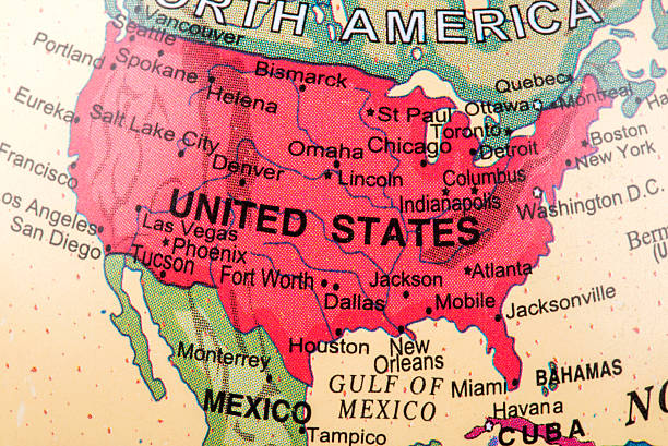 istock Map of United States 515976986