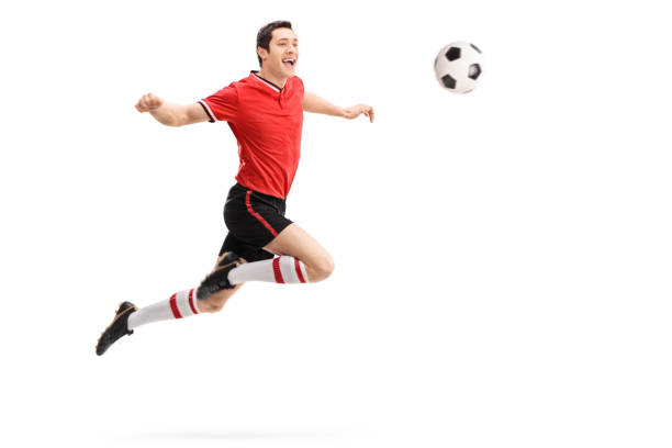 istock Football player receiving a pass on his chest 516005336