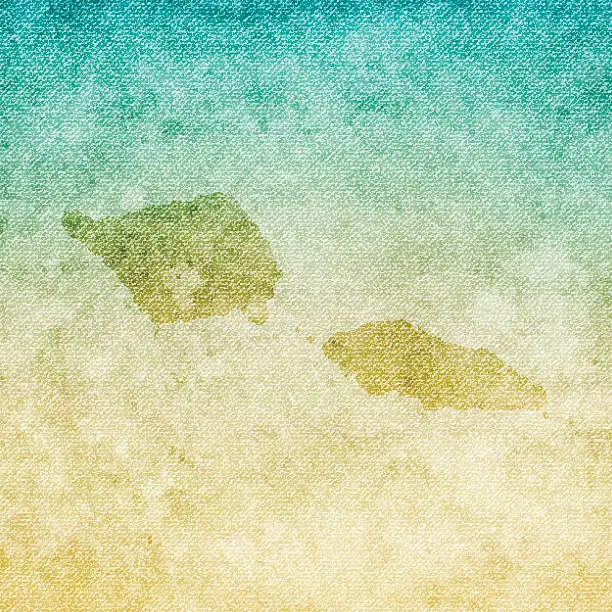 Vector illustration of Samoa Map on grunge Canvas Background