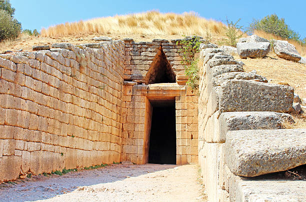 istock Treasury of Atreus in Mycenae, Greece 516008040