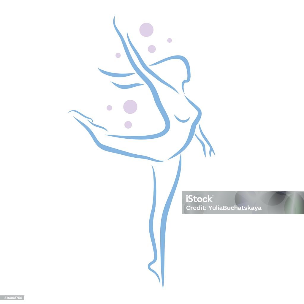 Abstract Woman Dancing Abstract Woman Dancing Stock Illustration - Download Image Now ...