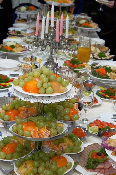istock Traditional European festive holiday dinner meals 516009158