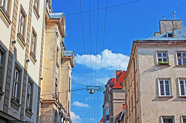 istock Wires and lantern in Lviv, Ukraine 516012016