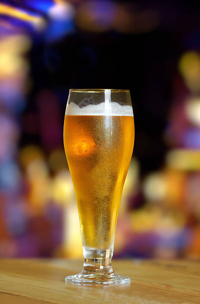 istock Glass of light beer 516016983
